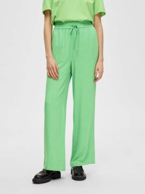 slfViva-Gulia HW Long Linen Pant Noos