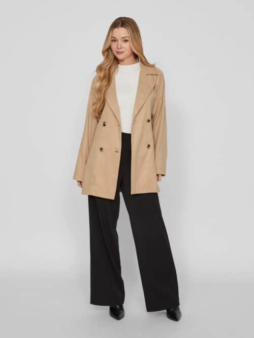 viJanice L/S Trenchcoat - Noos