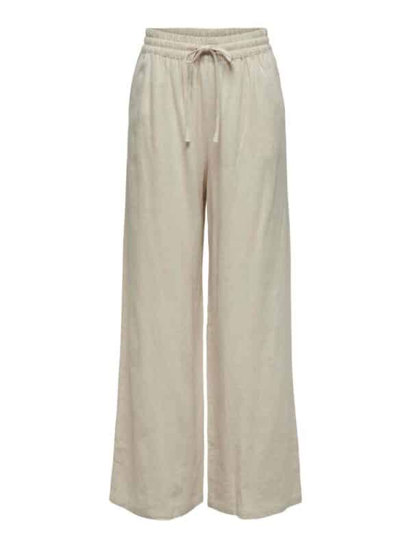 jdySay HW Linen Wide Pant Wvn Noos
