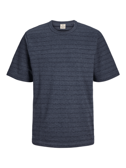 jprbluJack Jaquard Striped SS Tee