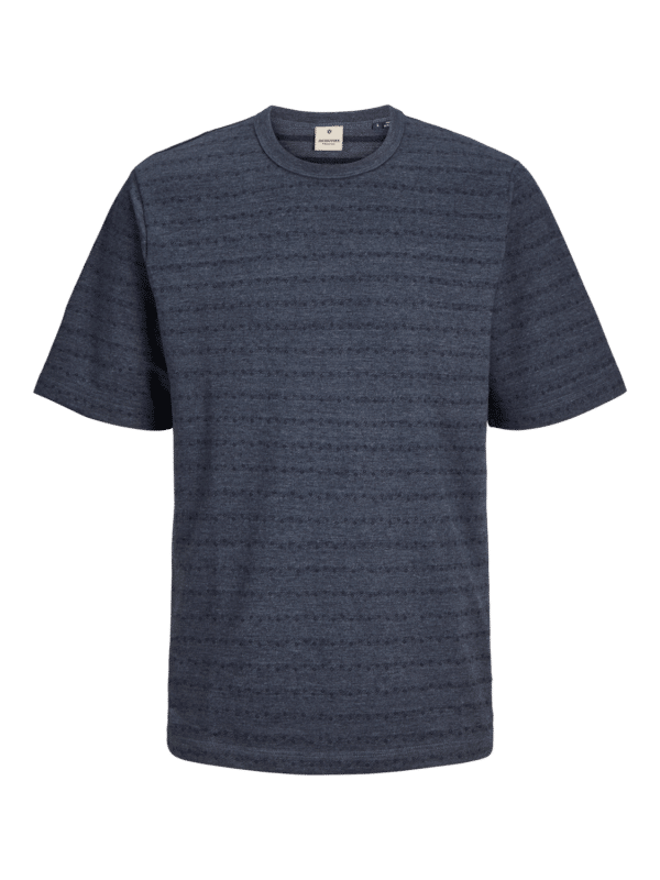 jprbluJack Jaquard Striped SS Tee