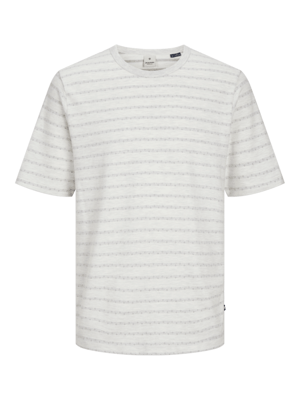 jprbluJack Jaquard Striped SS Tee