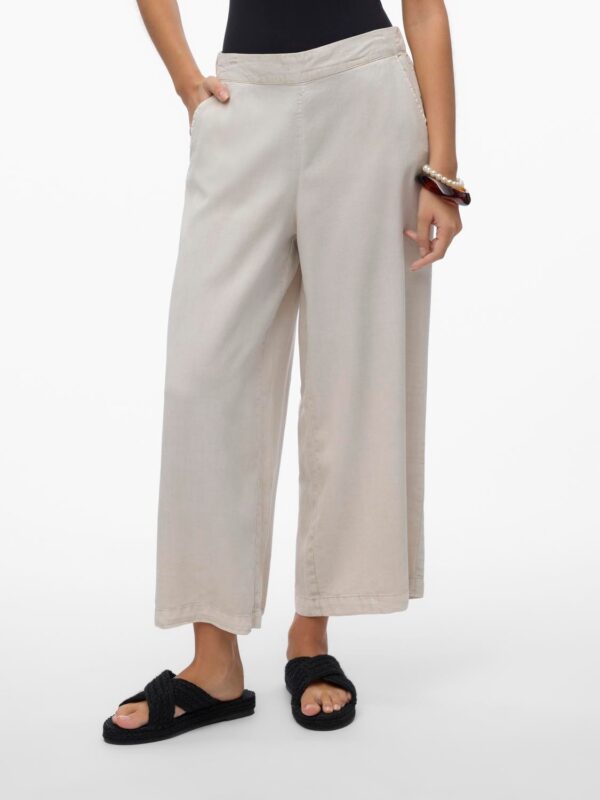 vmBree MW Wide Culotte Pants Noos