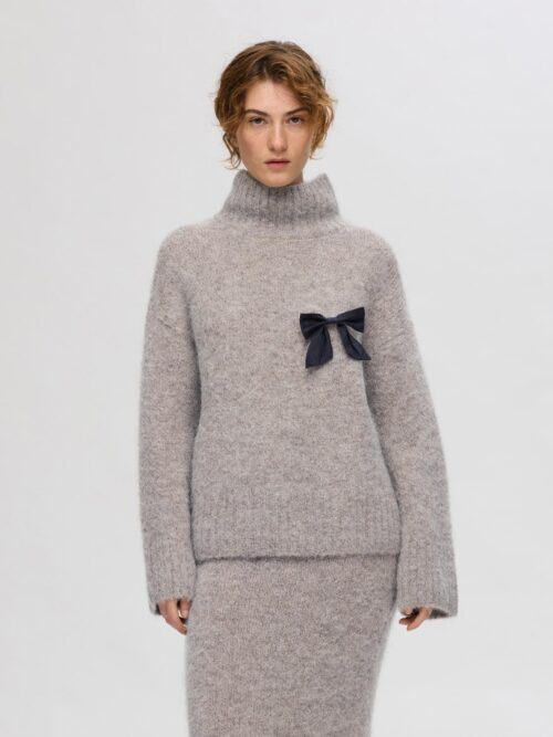 slfGabella LS Knit High-Neck Noos