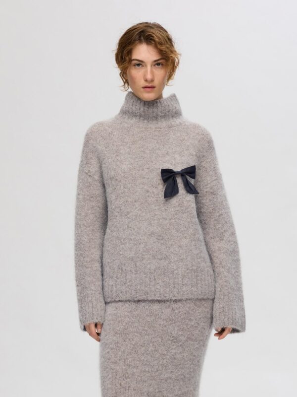 slfGabella LS Knit High-Neck Noos