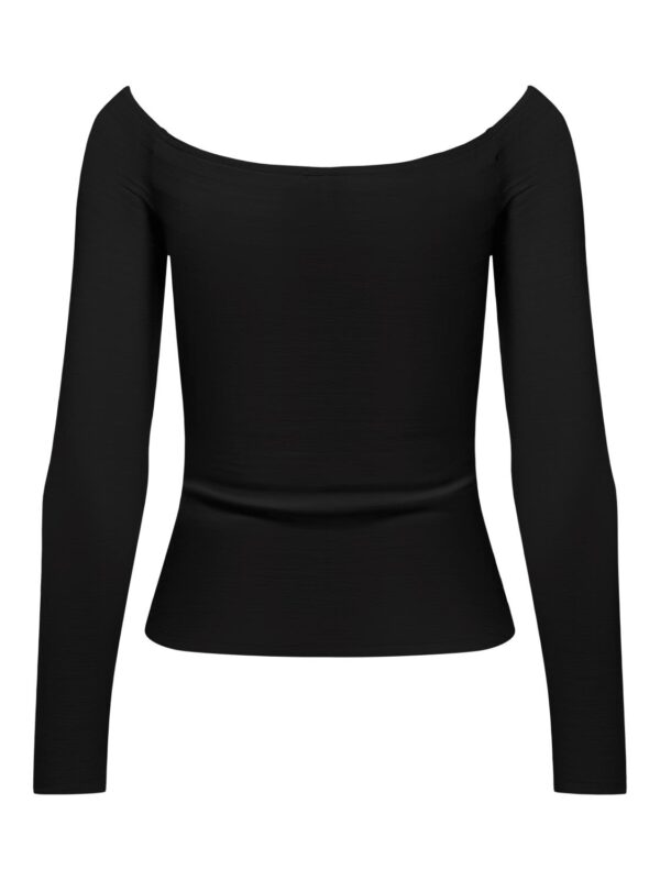 onlGlamour L/S Boat Neck Top Jrs - Bilde 2