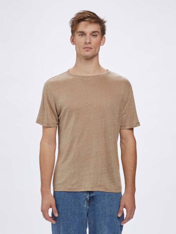 Duke Linen SS Tee Coriander