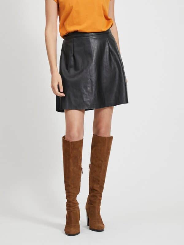 viPen Coated Skater Skirt - Noos