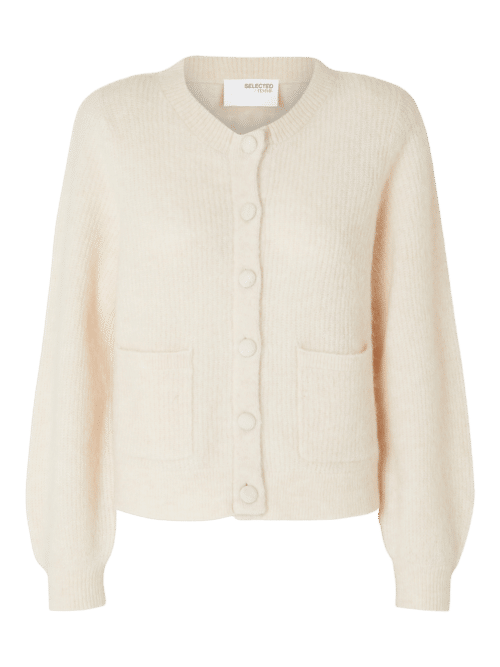 slfSia Ras LS Knit Pads Cardigan