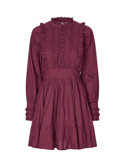 Merllita Parkin-M Dress Bordeaux