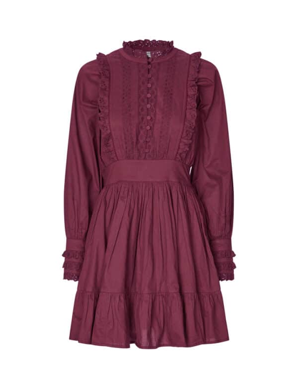 Merllita Parkin-M Dress Bordeaux