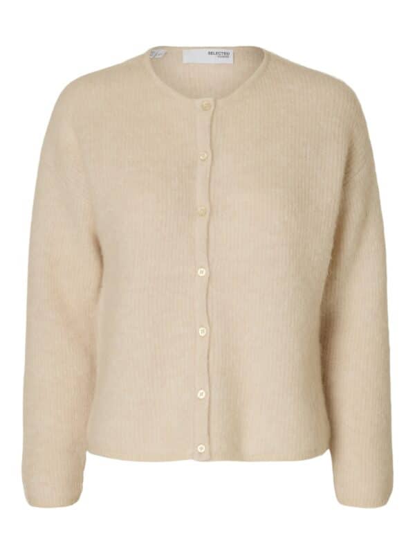slfSia Ras LS Knit O-Neck Cardigan