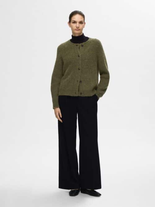 slfLulu LS Knit Short Cardigan Noos Kalamata