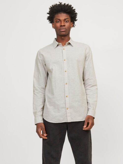jjeSummer Linen Blend Shirt LS