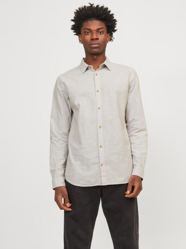 jjeSummer Linen Blend Shirt LS