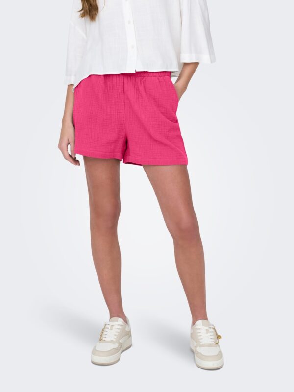 jdyTheis Life MW Shorts Wvn Fuchsia Purple