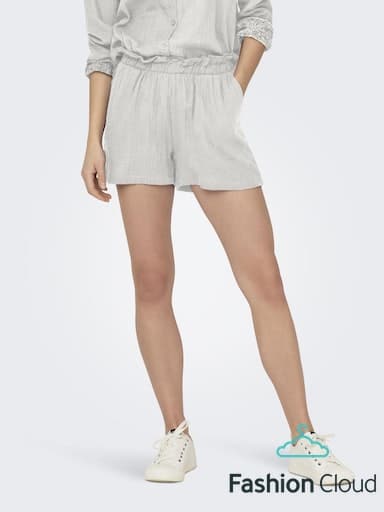 jdyTheis Life MW Shorts Wvn Cloud Dancer