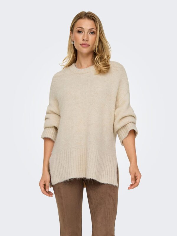 onlMaggie Life LS Loose O-Neck Knt