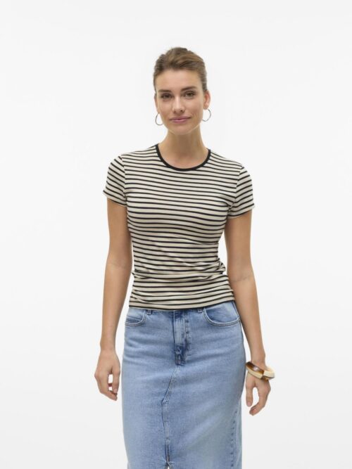 awInes Fiona SS O-Neck Top Noos