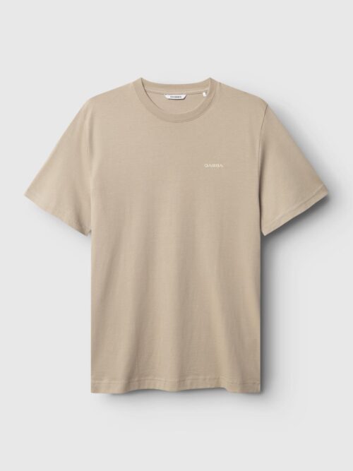 Dune Logo SS GOTS Tee Sand Plaza