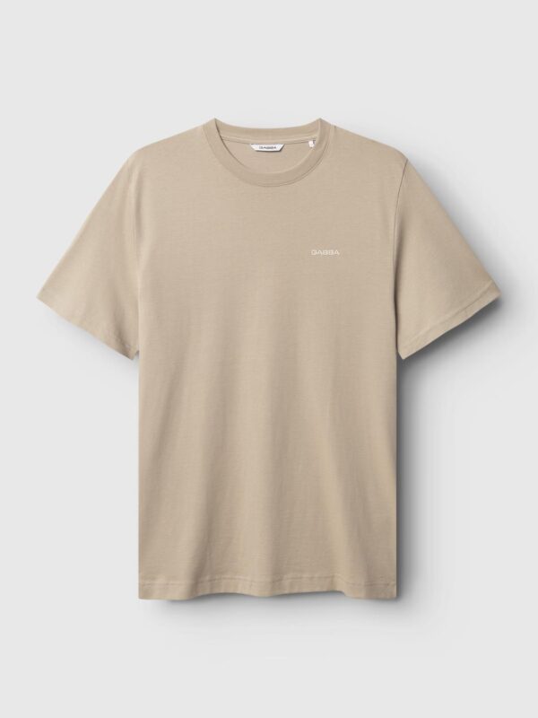 Dune Logo SS GOTS Tee Sand Plaza