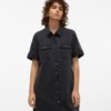 vmJennie SS Short Denim Dress Noos
