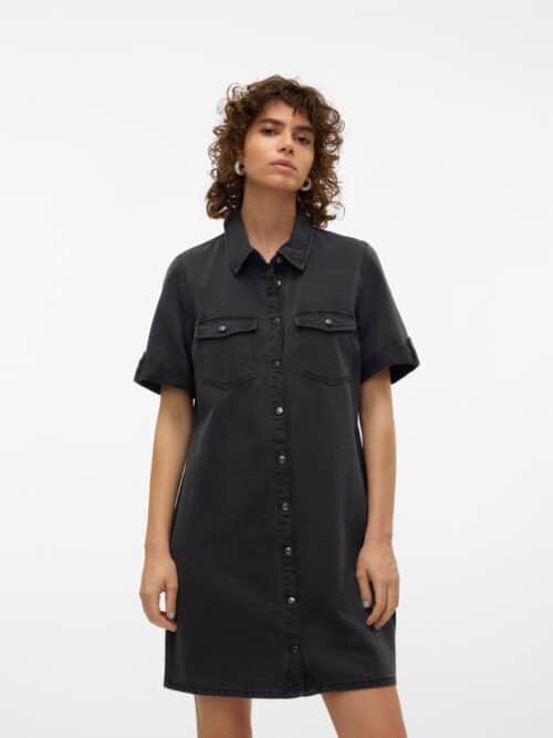 vmJennie SS Short Denim Dress Noos