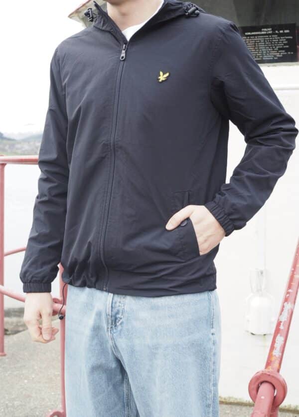 Zip Through Hooded Jacket