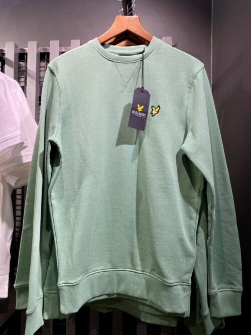 Crew Neck Sweatshirt Smoke Green