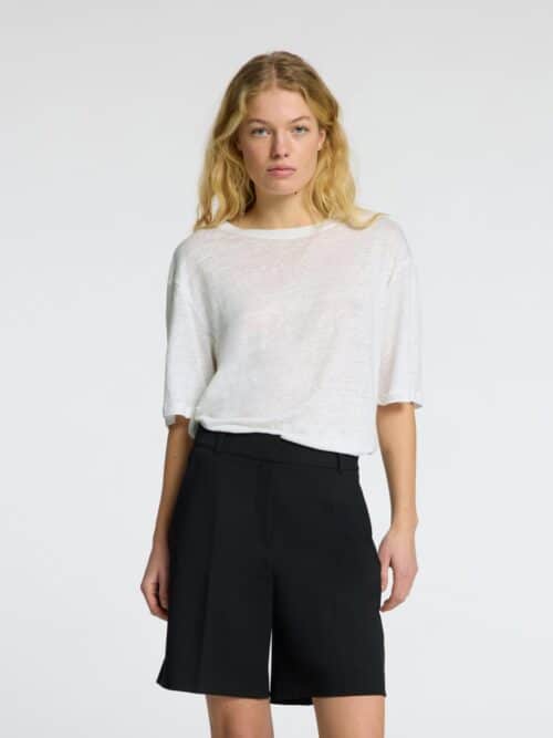 slfVilja Linen SS Tee