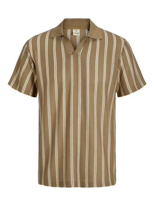 jprbluHarry SS Split Neck Polo Elmwood