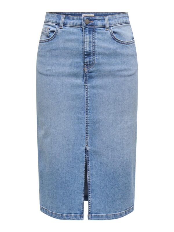 jdyMoon HW Midi Slit Skirt Dnm - Bilde 4