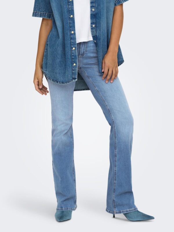onlBlush MW Back Pocket Flared TAI222 Dnm Noos - Bilde 2