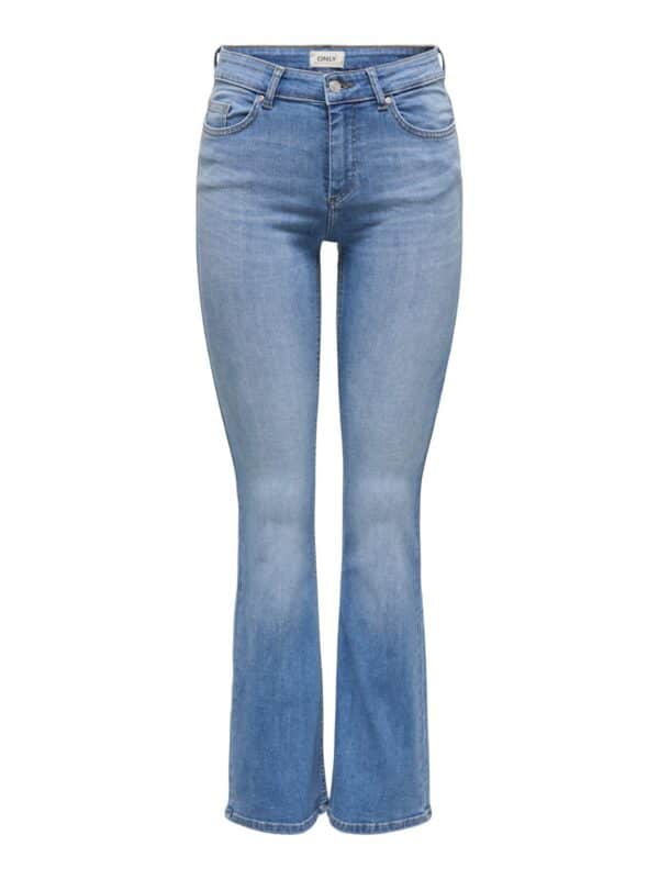 onlBlush MW Back Pocket Flared TAI222 Dnm Noos - Bilde 3