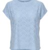 onlSmilla S/S Top Jrs Noos Soft Chambray - Bilde 2