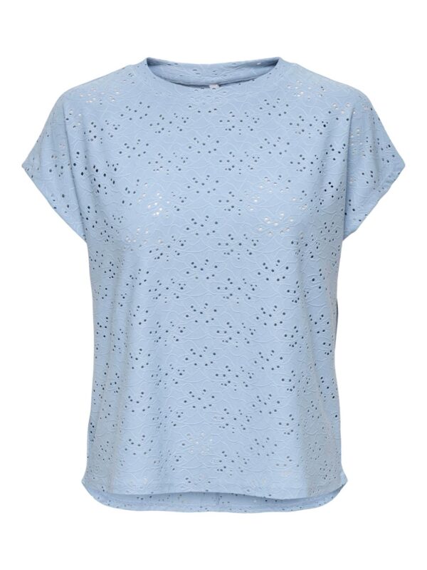 onlSmilla S/S Top Jrs Noos Soft Chambray - Bilde 2
