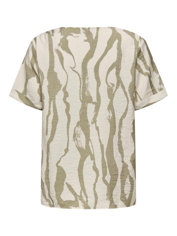 jdyCamille S/S V-Neck Top Wvn - Bilde 2