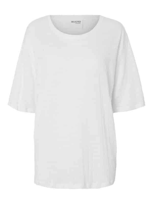 slfVilja Linen SS Tee - Bilde 2