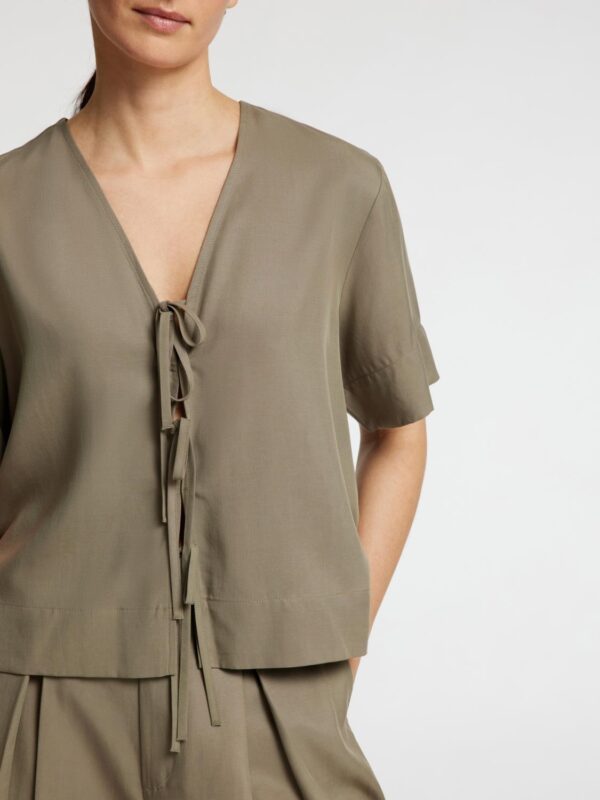 slfNatuk 2/4 Boxy Tie Top - Bilde 4