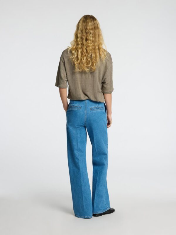 slfVilja Linen SS Tee - Bilde 3