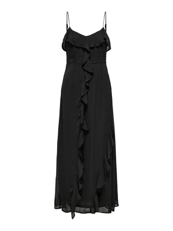 jdyBelle S/L Frill Maxi Dress Wvn - Bilde 2