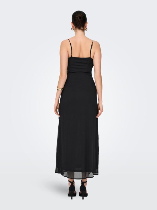 jdyBelle S/L Frill Maxi Dress Wvn - Bilde 3
