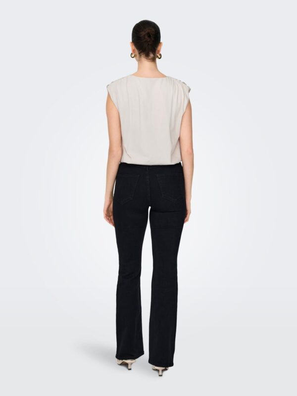 jdyMara S/L Bubble Top Jrs Cloud Dancer - Bilde 4