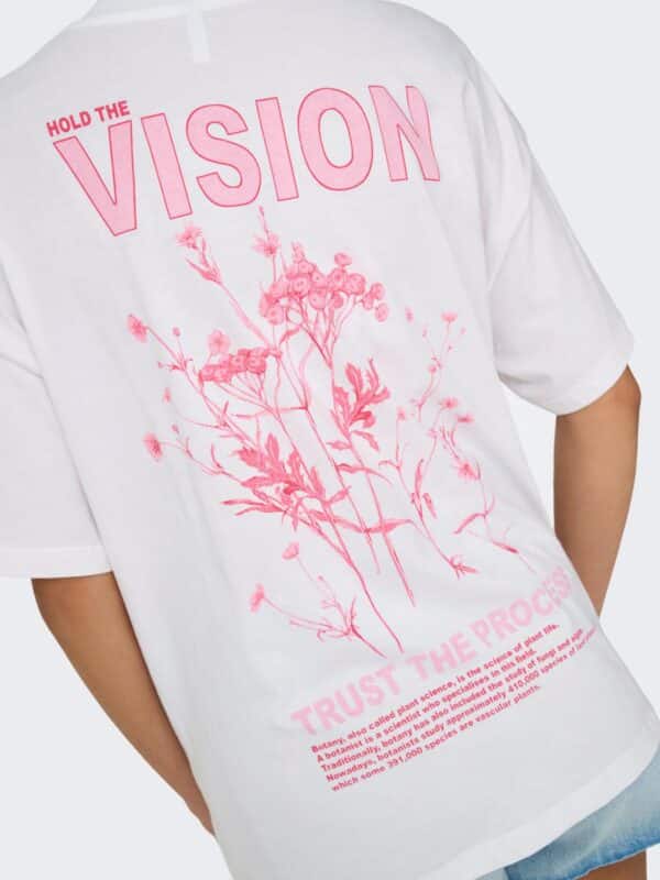 onlVivvi Life S/S Lovely Top Jrs Vision - Bilde 3