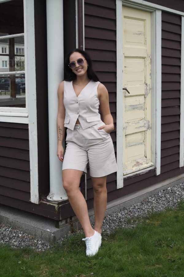 pcTiki Fitted Waist Coat - Bilde 3