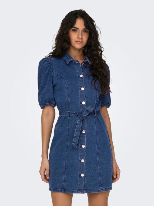 onlVibbe SS Belt Dnm Dress MBD Noos