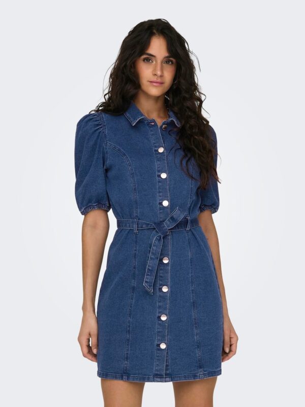 onlVibbe SS Belt Dnm Dress MBD Noos