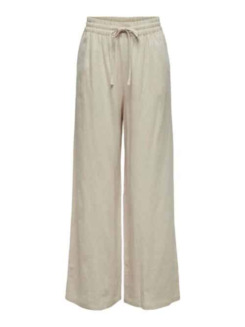 jdySay HW Linen Wide Pant Wvn Noos