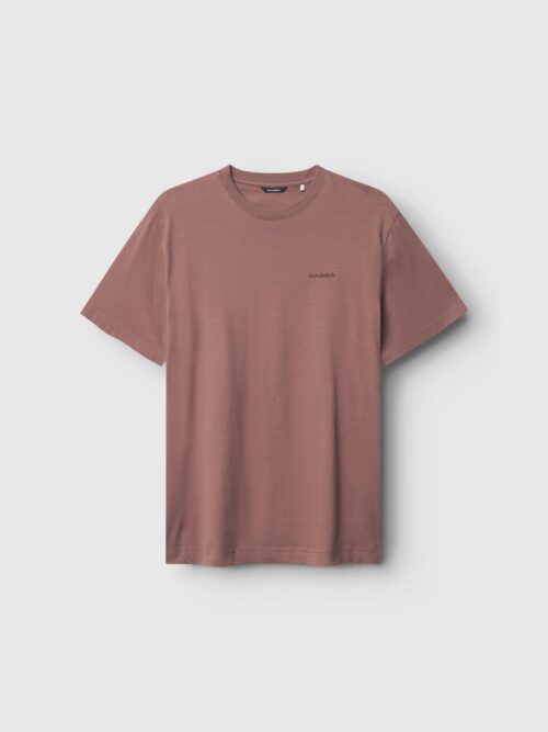 Dune Logo SS GOTS Tee Mauve Morn