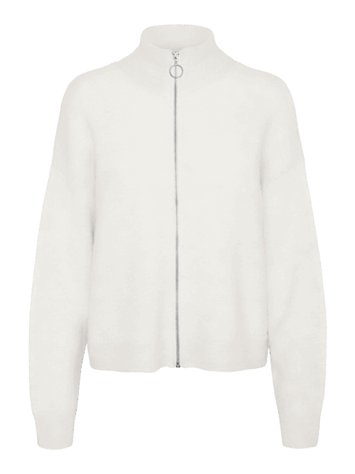 vmPalma LS Highneck Zip Cardigan